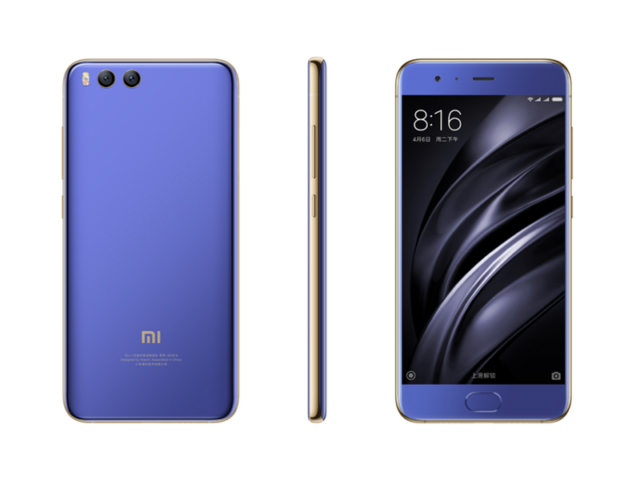 Xiaomi Mi6 синий