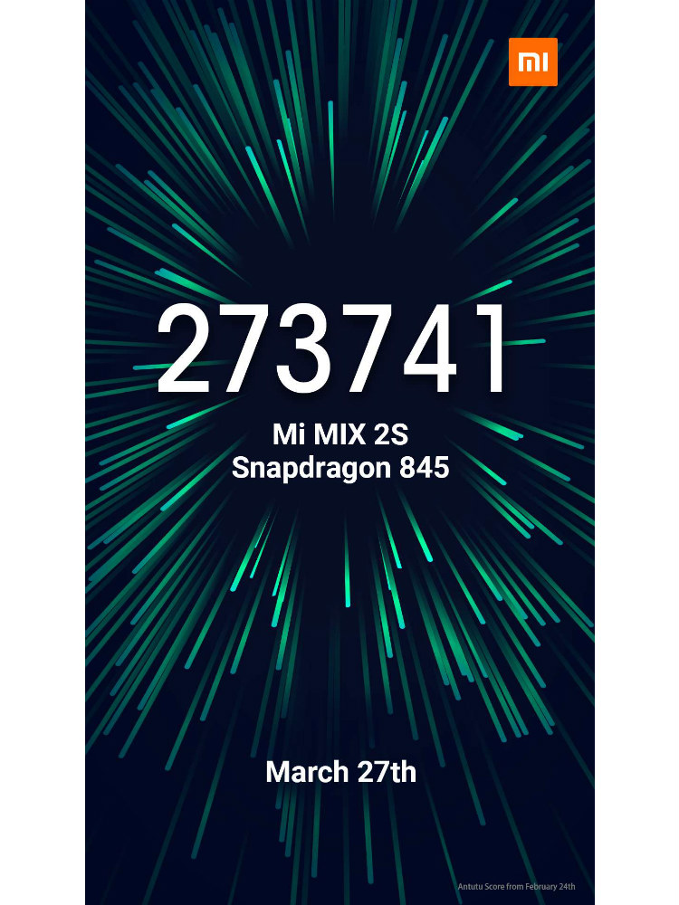 Xiaomi Mi Mix 2s Antutu